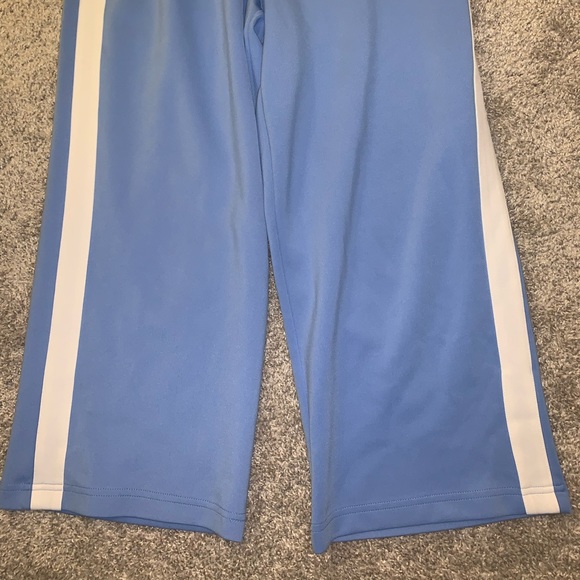 NY Jeans Light Blue & White Polyester Pants sz M - Picture 5 of 8